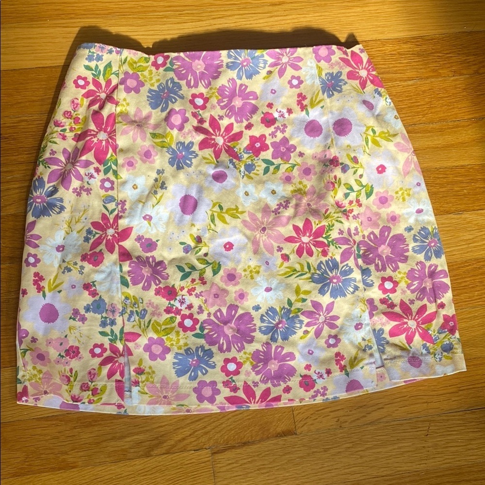 Floral Print Women's Skirt